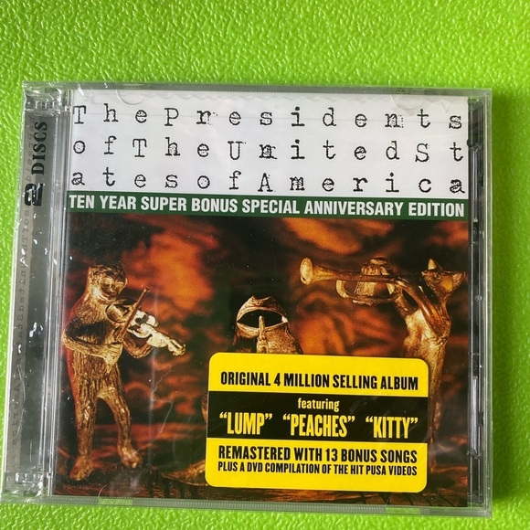 Anniversary Edition The Presidents of the United States of America Double CD New - Picture 1 of 2